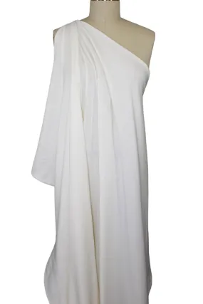 2 yards of Organic Cotton Jersey - Off White - AS IS