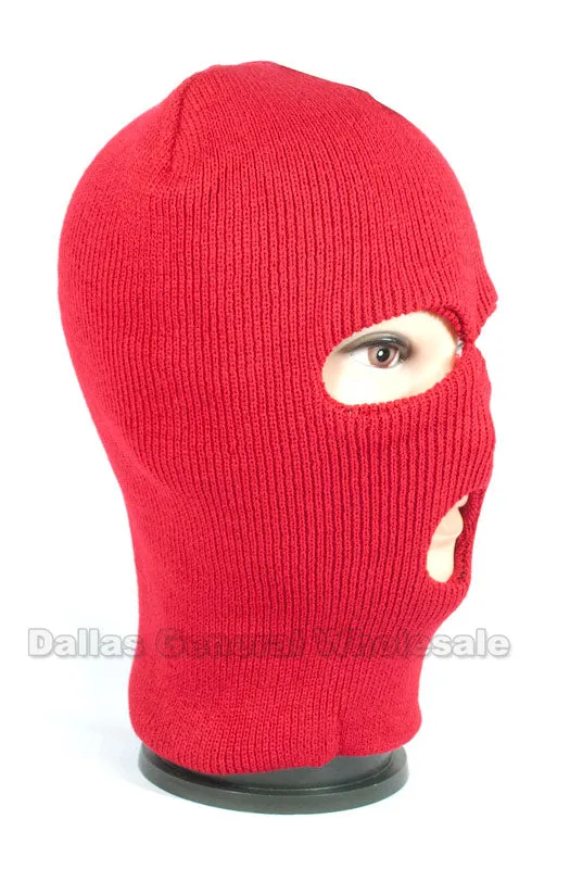 3 Hole Beanie Masks / Balaclava Wholesale