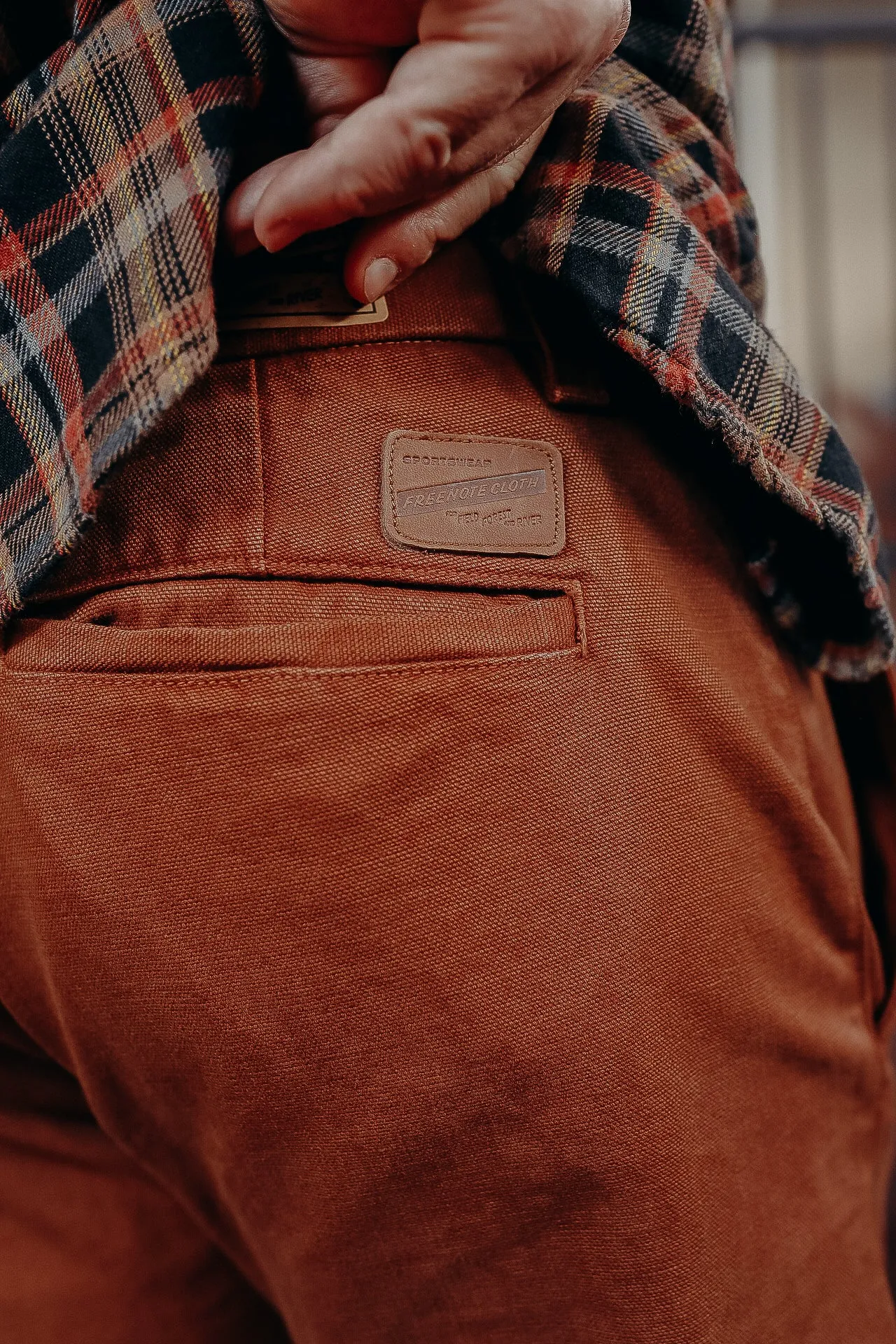 Deck Pant- 14oz Rust