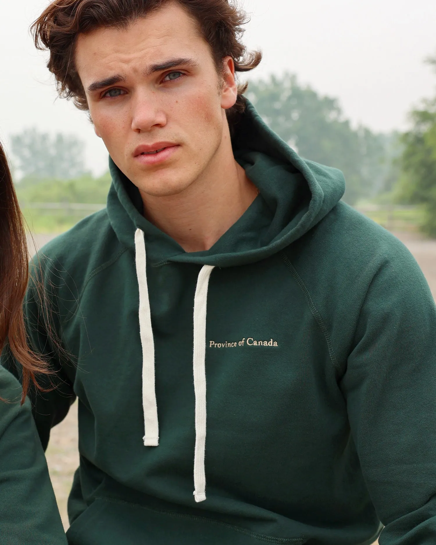French Terry Hoodie Forest - Unisex