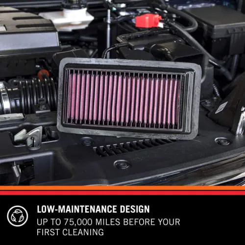 K&N Air Filter Chevy Blazer 2.5L L4 (19-20) 3.6L V6 (19-23) Performance Replacement - 33-5056