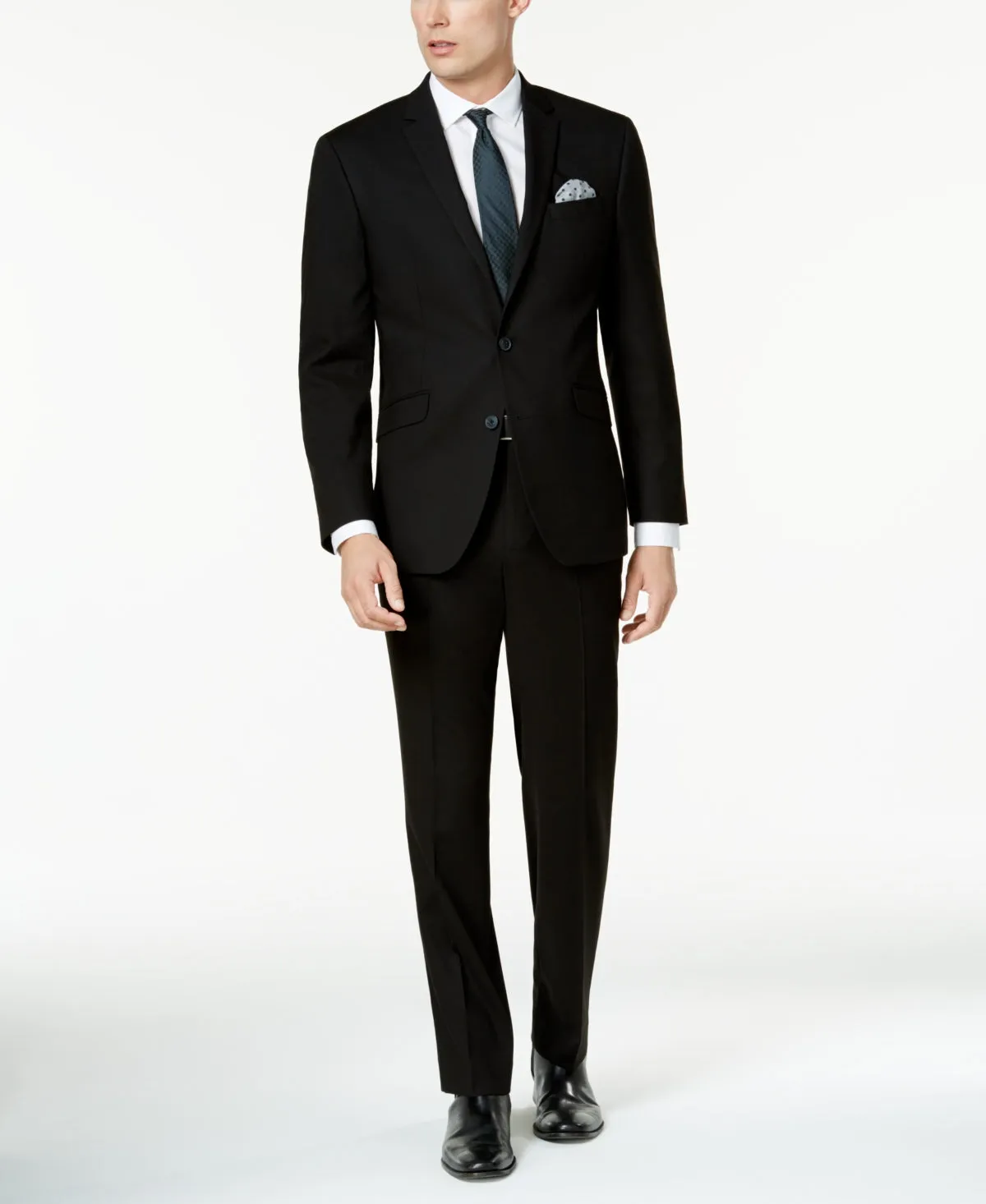 Kenneth Cole Reaction Men's Slim-Fit Black Suit Dress Pants 31 x 32 PANTS ONLY