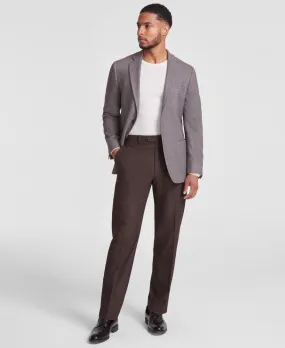 Michael Kors Mens Classic fit Dress Pants 36 / 30 Brown Solid