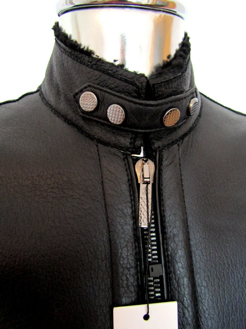 Shearling Leather Jacket