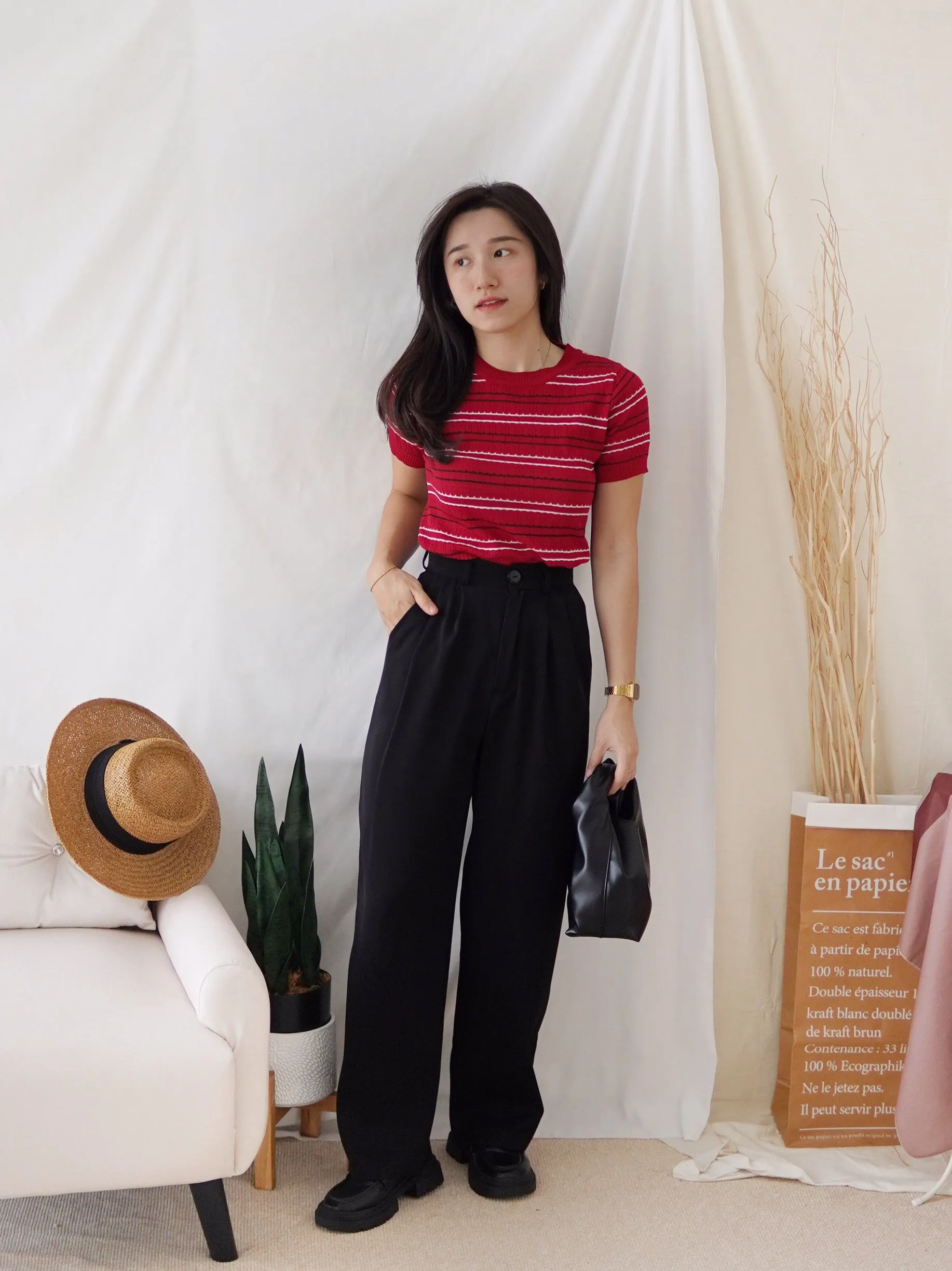SUIT HIGH WAIST CULOTTES