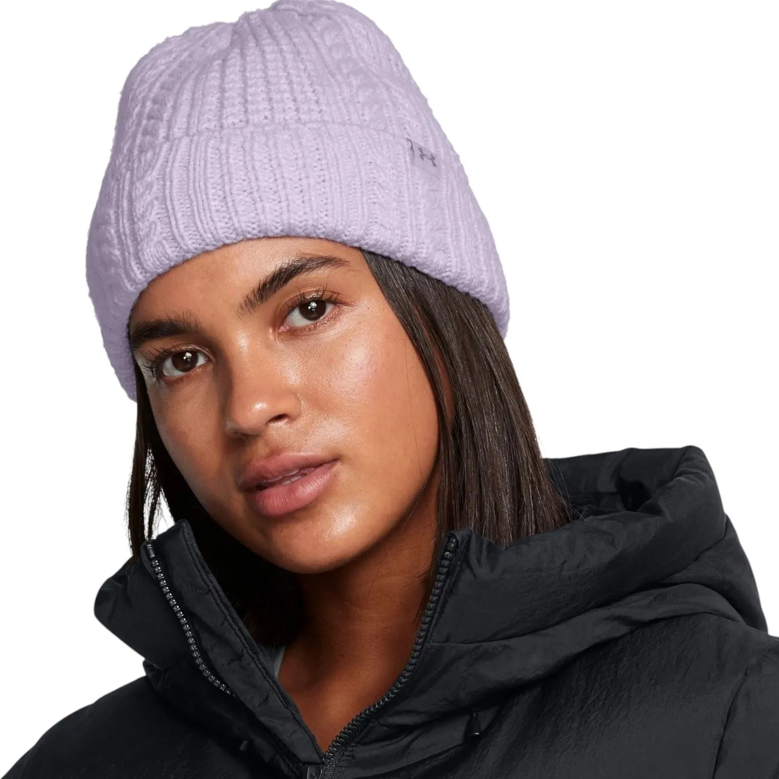 UnderArmour Halftime Knit Beanie Purple